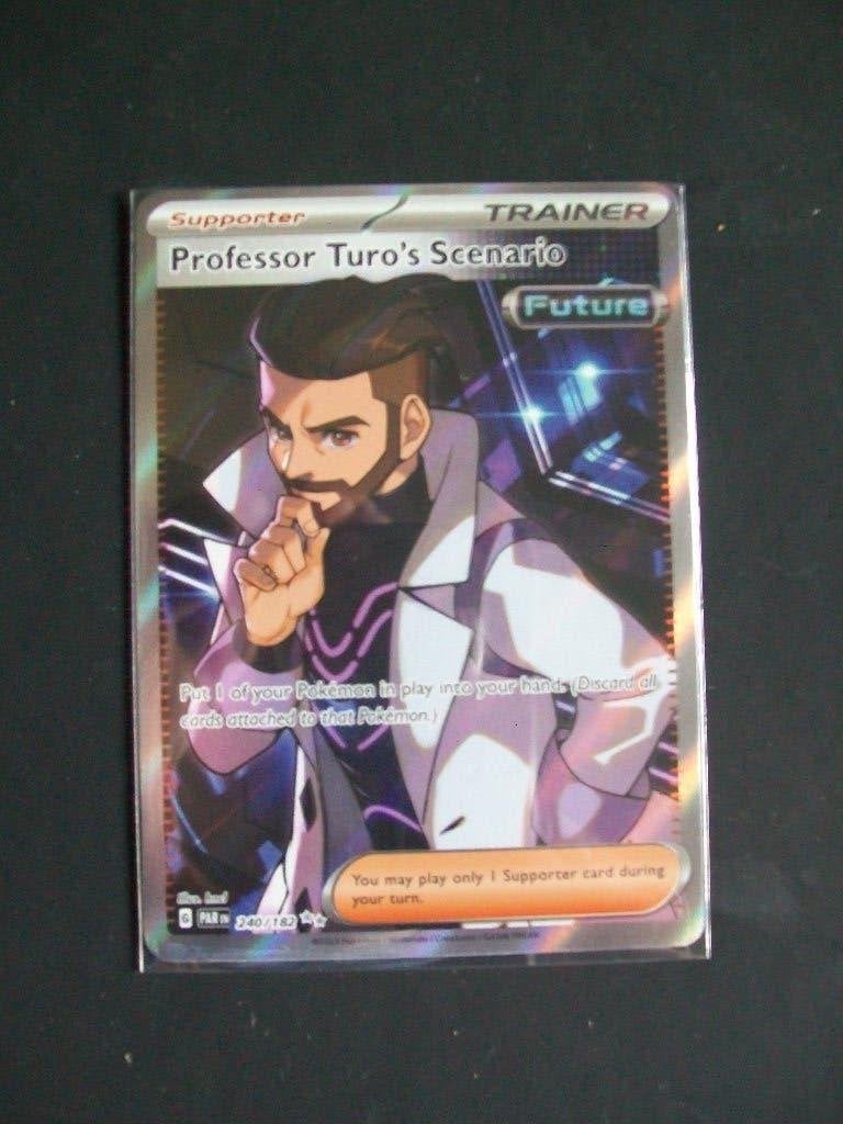 5211: Nieuwe Pokemonkaart  Prof. TURO's SCENARIO (240/182), Verzenden, Nieuw, Losse kaart, Foil