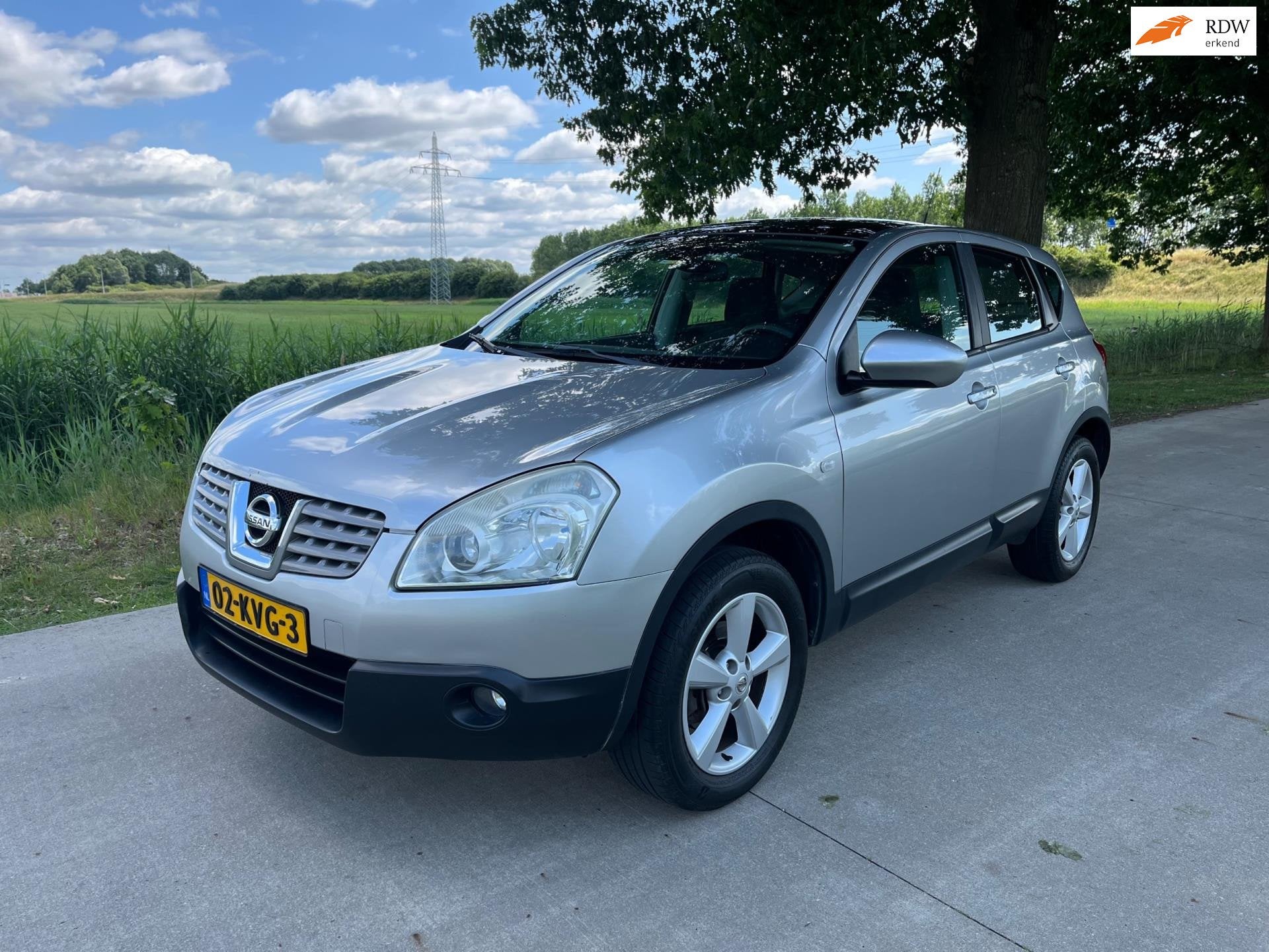 Nissan Qashqai 1.5 dCi Acenta Pano/Xenon/trekhaak, Voorwielaandrijving, Stof, Gebruikt, Zwart