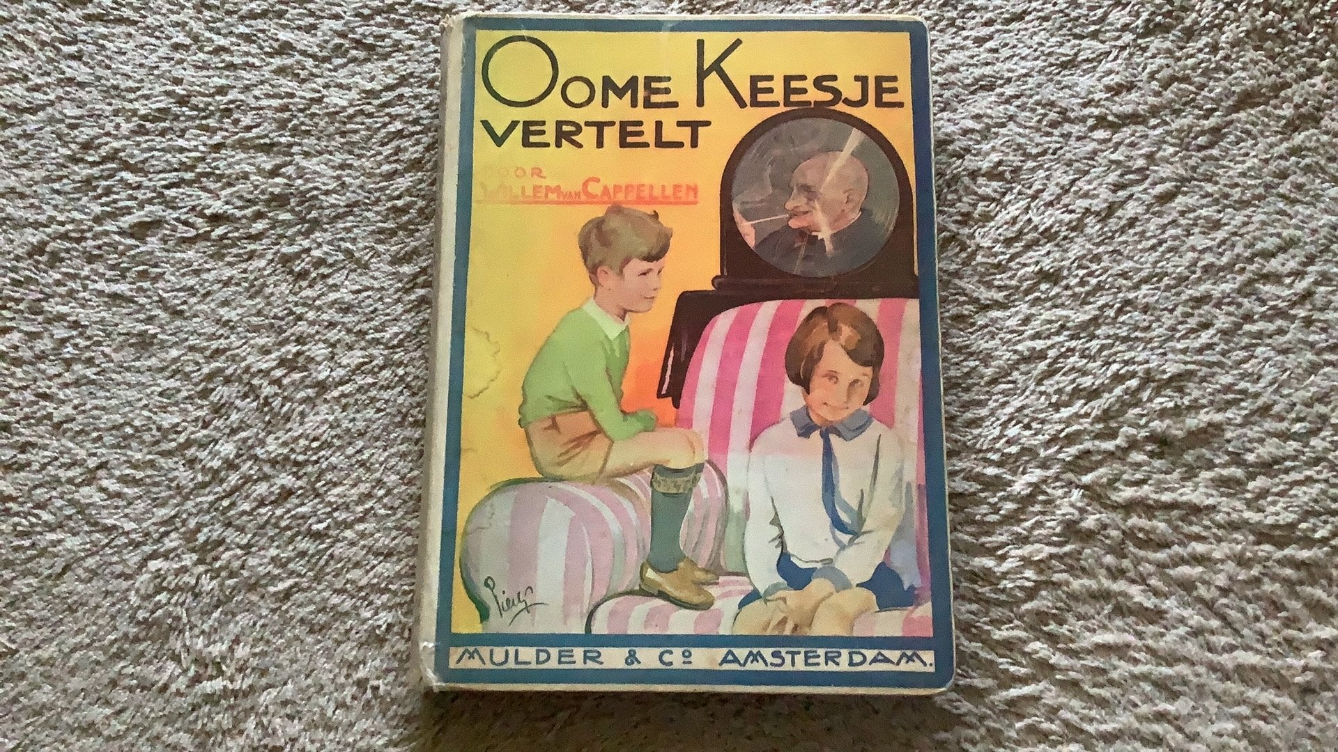 Oome Keesje vertelt, Willem van Cappellen. Ill. Albert Hahn, Antiek en Kunst, Ophalen of Verzenden