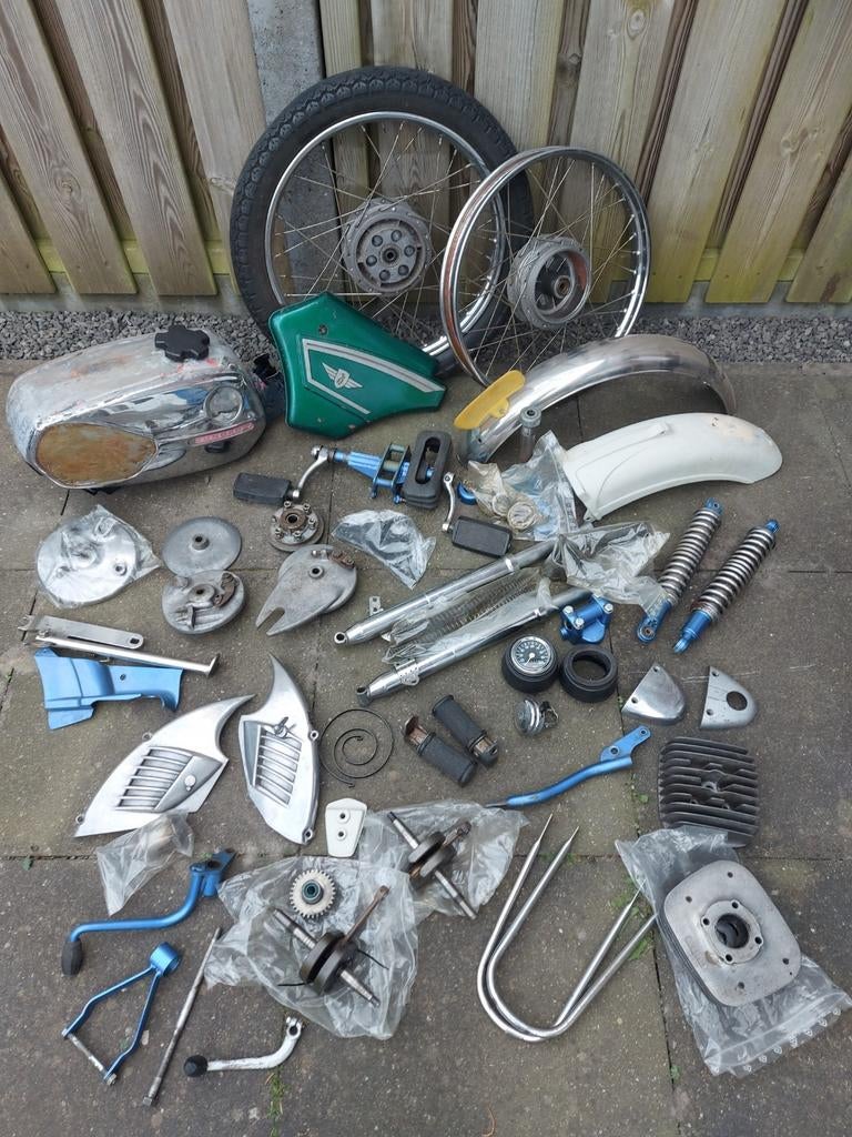 Zundapp 517 onderdelen, Fietsen en Brommers, Ophalen, Gebruikt, Tank