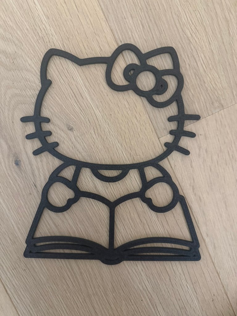 Hello Kitty, Huis en Inrichting, Verzenden, Zwart, Kunststof, Nieuw