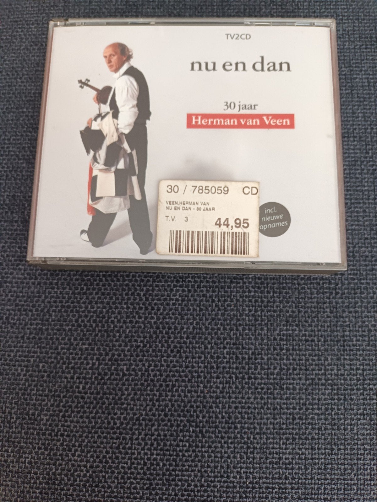 2CD - nu en dan . 30 jaar HERMAN VAN VEEN -- 559 089-2 --, Ophalen of Verzenden, Zo goed als nieuw, Levenslied of Smartlap, Boxset