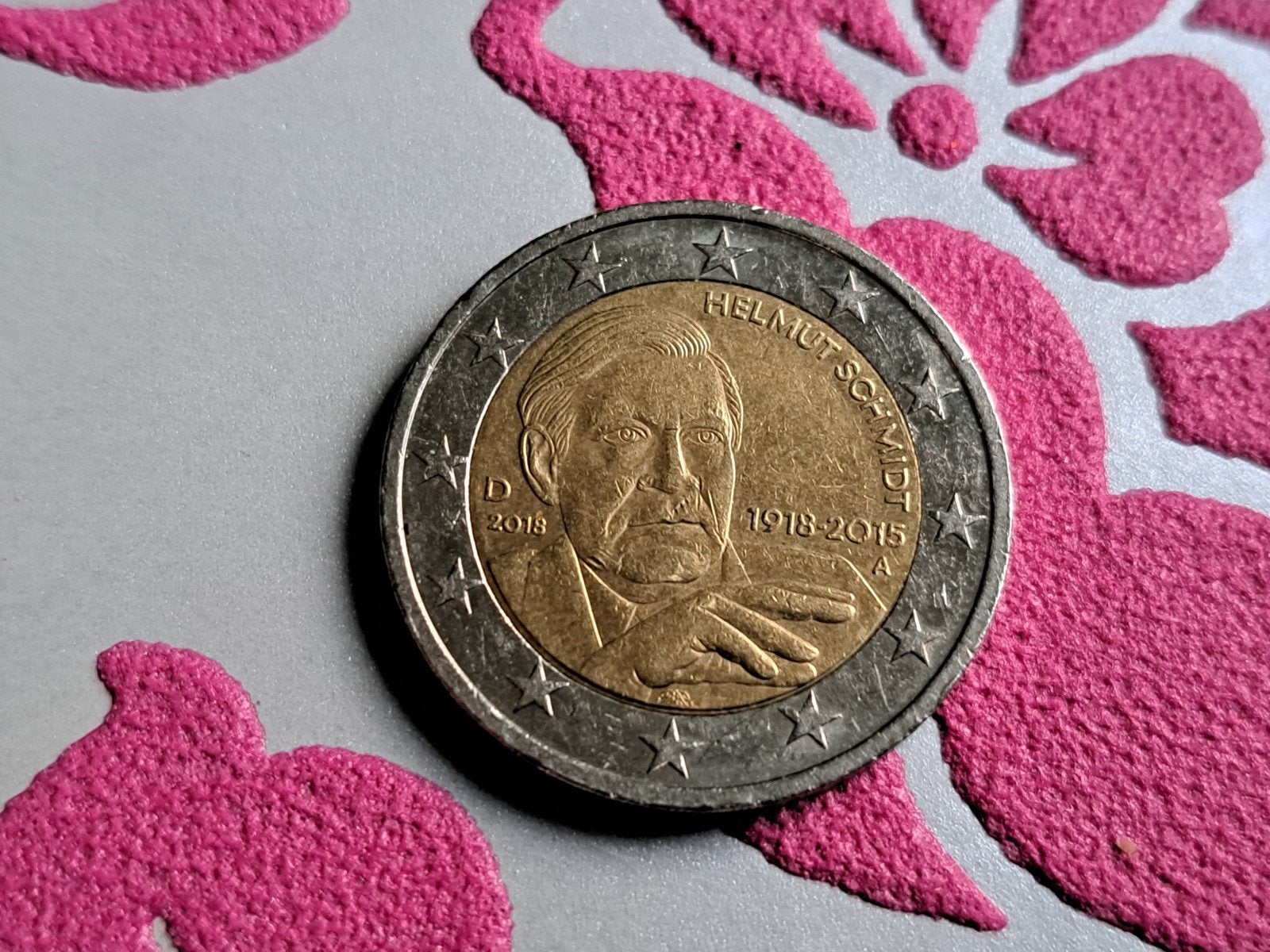 2 euro cc Duitsland 2018 Helmut Schmidt (A), Postzegels en Munten, Ophalen of Verzenden, Duitsland, 2 euro