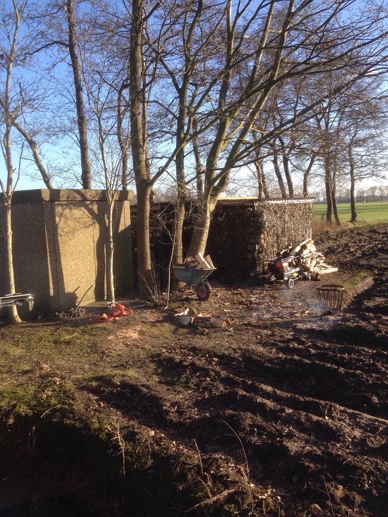 Houthok gratis ophalen., 6 m³ of meer, Ophalen of Verzenden