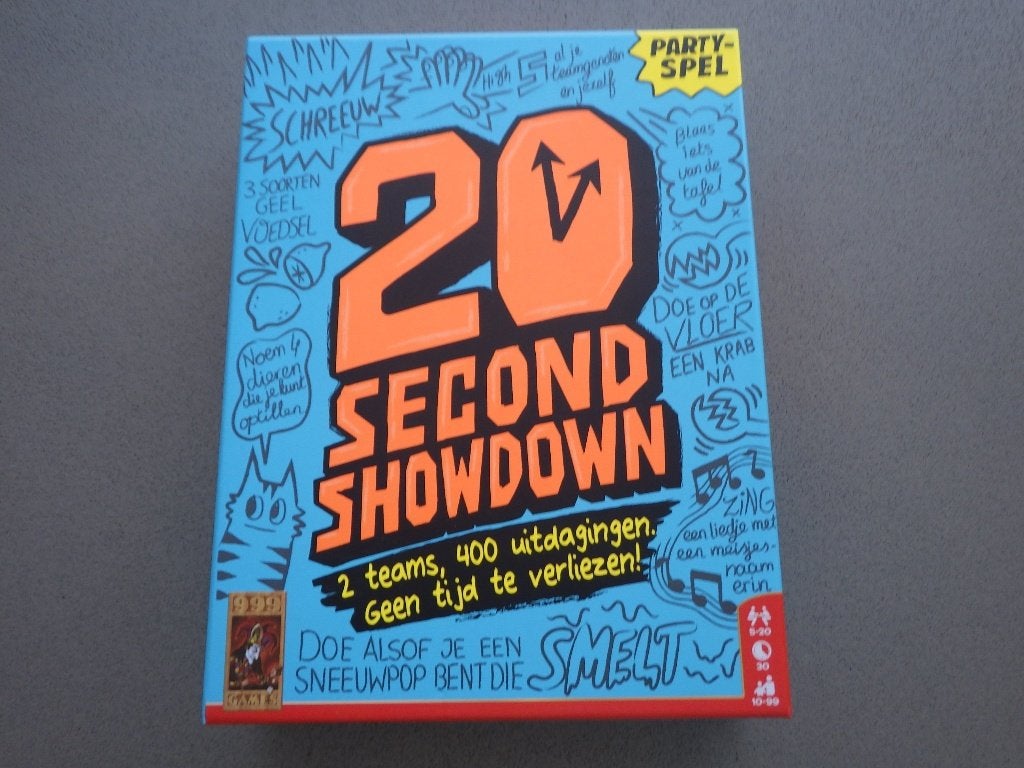 20 second showdown, Hobby en Vrije tijd, Gezelschapsspellen | Bordspellen, Ophalen, Nieuw