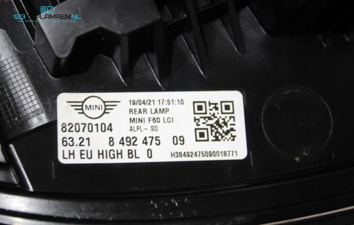 Mini Cooper Countryman F60 Facelift achterlicht links LED, Gebruikt, -, Verzenden, Mini