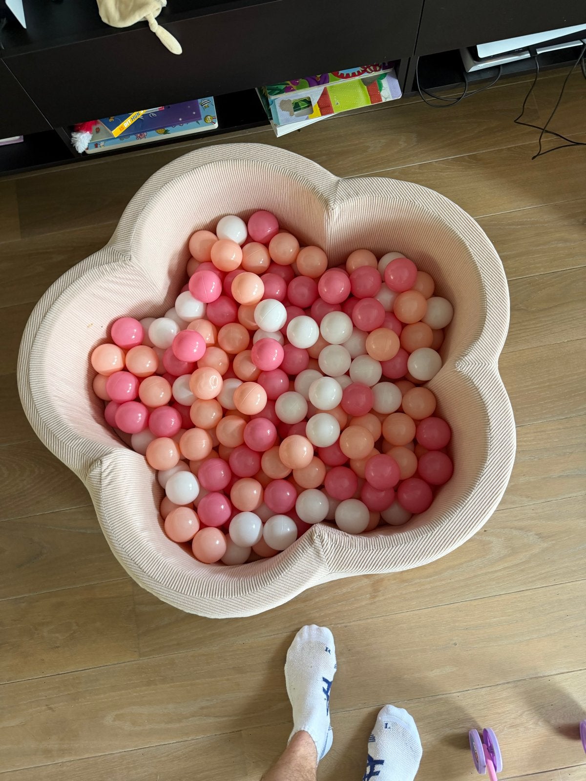 Ballenbak van Petite Amélie - Roze/Wit, Ophalen, Zo goed als nieuw, Overige typen