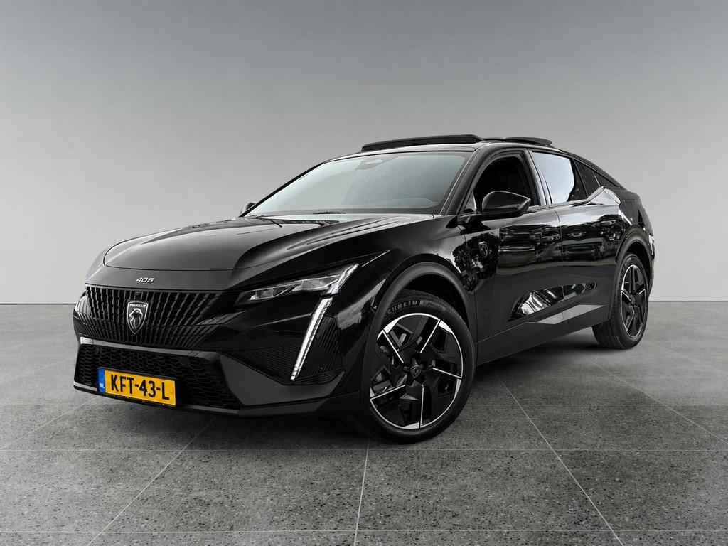 Peugeot 408 GT 1.6 HYbrid PHEV 180pk e-EAT8 | TREKHAAK | SCH, Auto's, Automaat, Gebruikt, Multifunctioneel stuurwiel, 4 cilinders