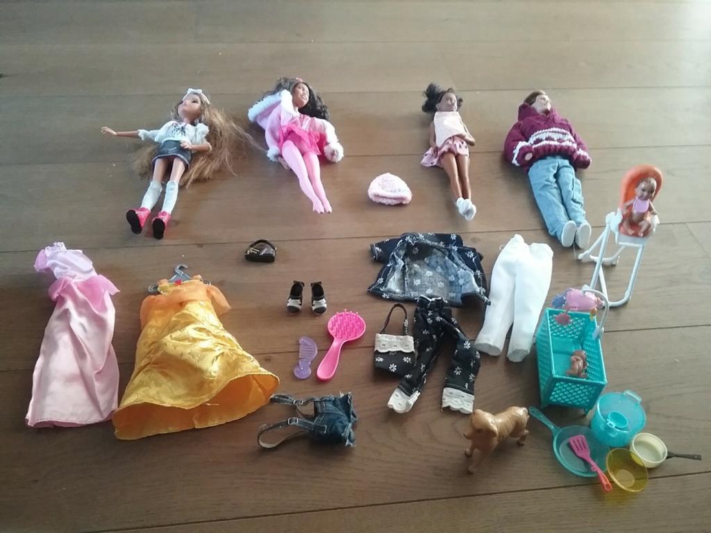 Mooie echte barbies te koop., Ophalen of Verzenden, Gebruikt, Barbie