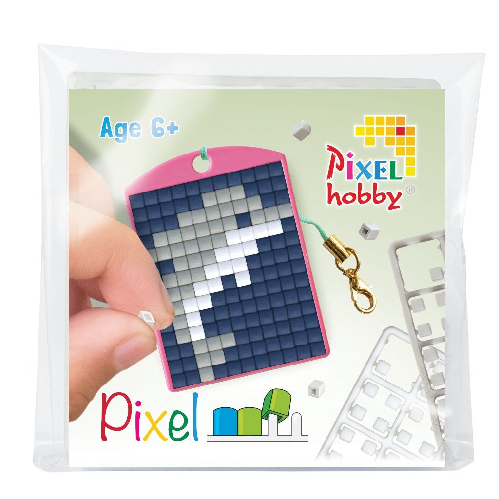 Pixelhobby medaillon startset dolfijn sleutelhanger 23133, ., Dieren, Nieuw, Ophalen of Verzenden