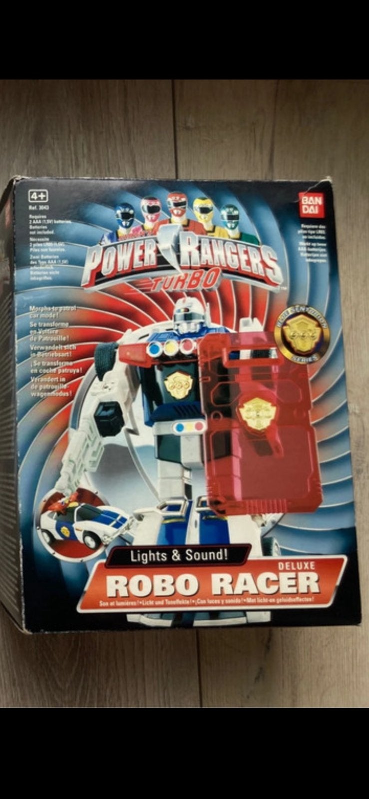 Power rangers Turbo robo racer, Kinderen en Baby's, Speelgoed | Actiefiguren, Verzenden, Zo goed als nieuw