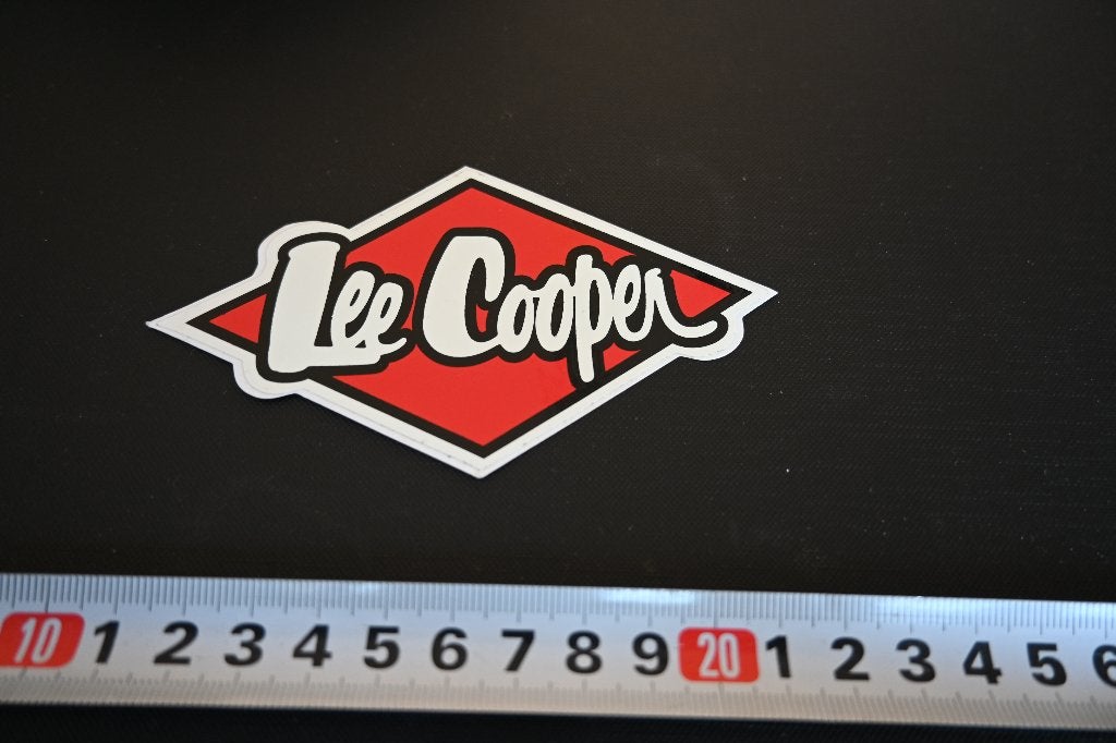 sticker jeans logo LEE COOPER, Verzamelen, Ophalen, Zo goed als nieuw