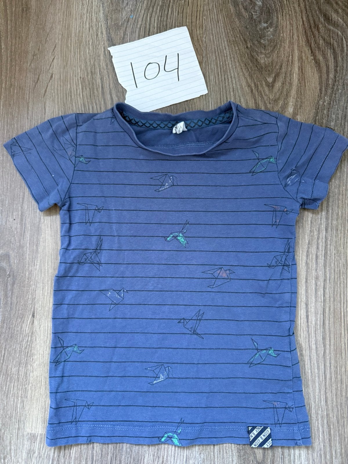 B.nosy Shirt • maat 104, Ophalen of Verzenden, Zo goed als nieuw, Jongen, Shirt of Longsleeve