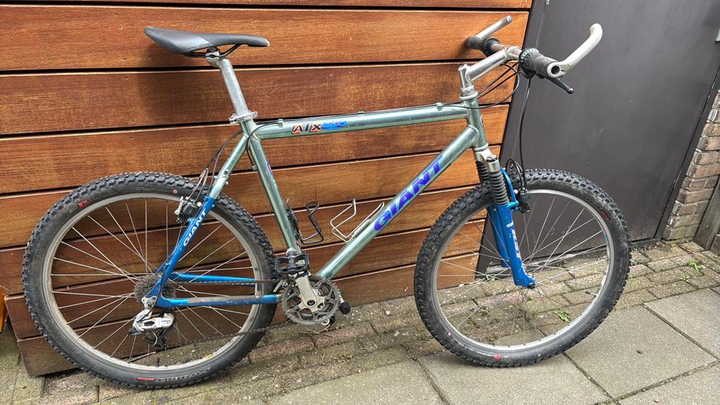Giant ATX 860 MTB, Fietsen en Brommers, Fietsen | Mountainbikes en ATB, Gebruikt, Hardtail, Velgrem, 53 tot 57 cm