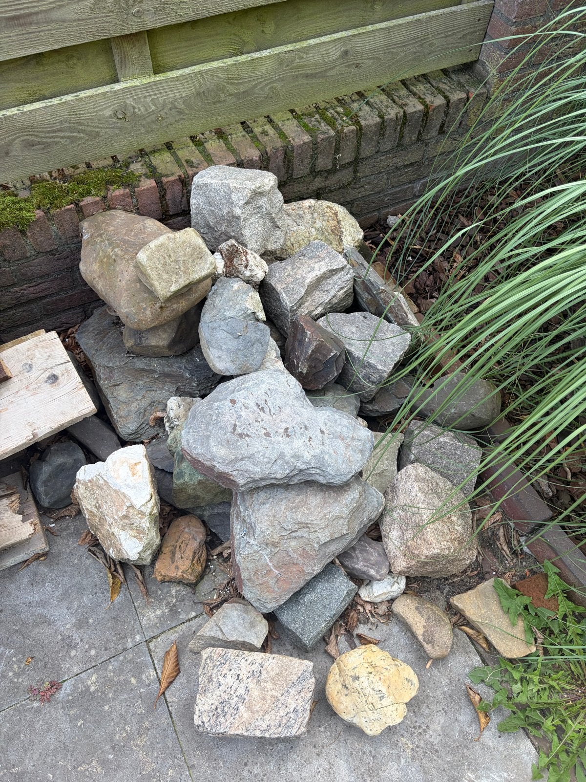 Diverse rotsen en keien voor tuin of decoratie, Tuin en Terras, Ophalen, Gebruikt, Multi, Kei