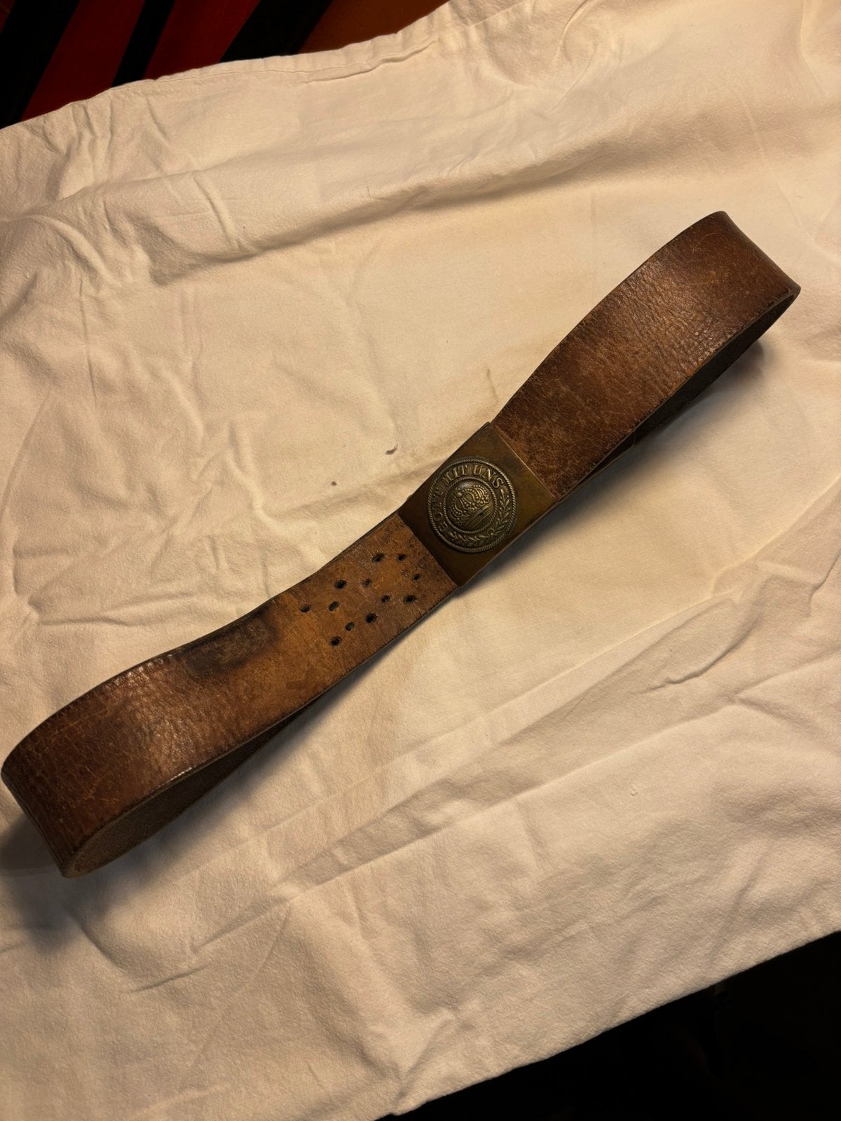 Duits koppelslot WO1 ( Amerikaans souvenir), Ophalen of Verzenden, Landmacht, Duitsland, Overige typen