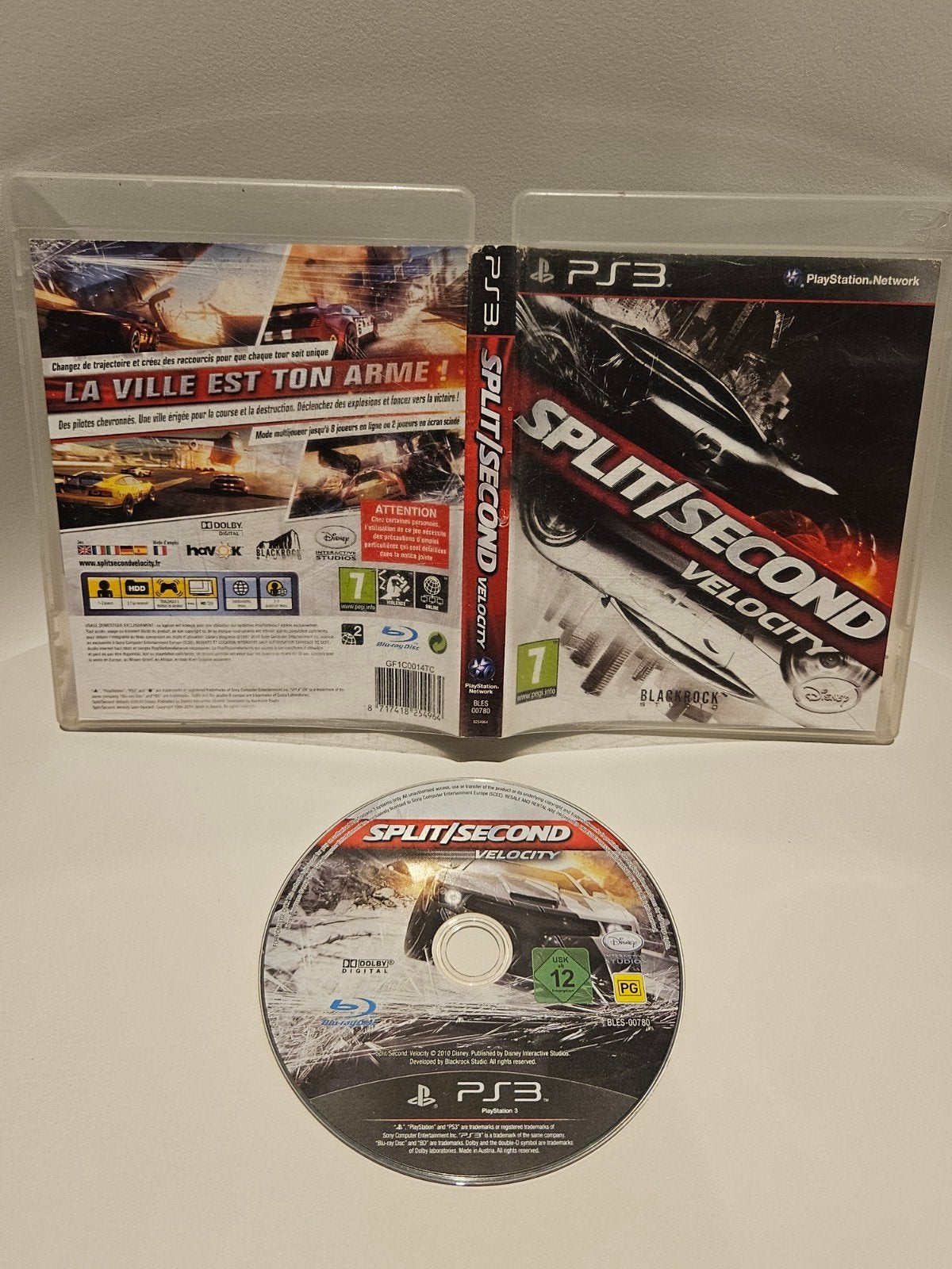 Split Second Velocity PS3, 1 speler, Racen en Vliegen, Ophalen of Verzenden, Zo goed als nieuw