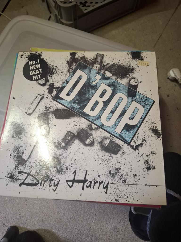 Dirty Harry - D'Bop (New Beat Hit) Vinyl Single, Cd's en Dvd's, Vinyl | Dance en House, Gebruikt, 1980 - 1989, Ophalen of Verzenden