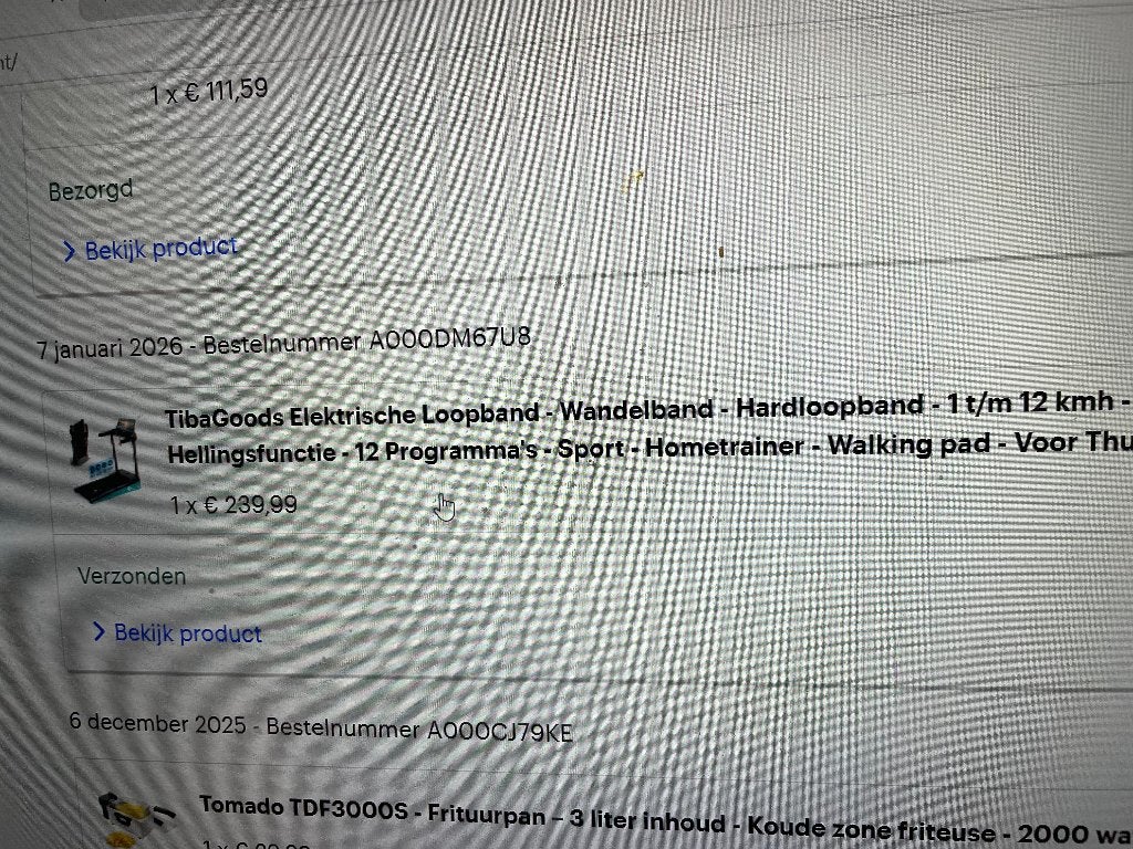 Loopband, Ophalen, Zo goed als nieuw, Overige materialen, Loopband