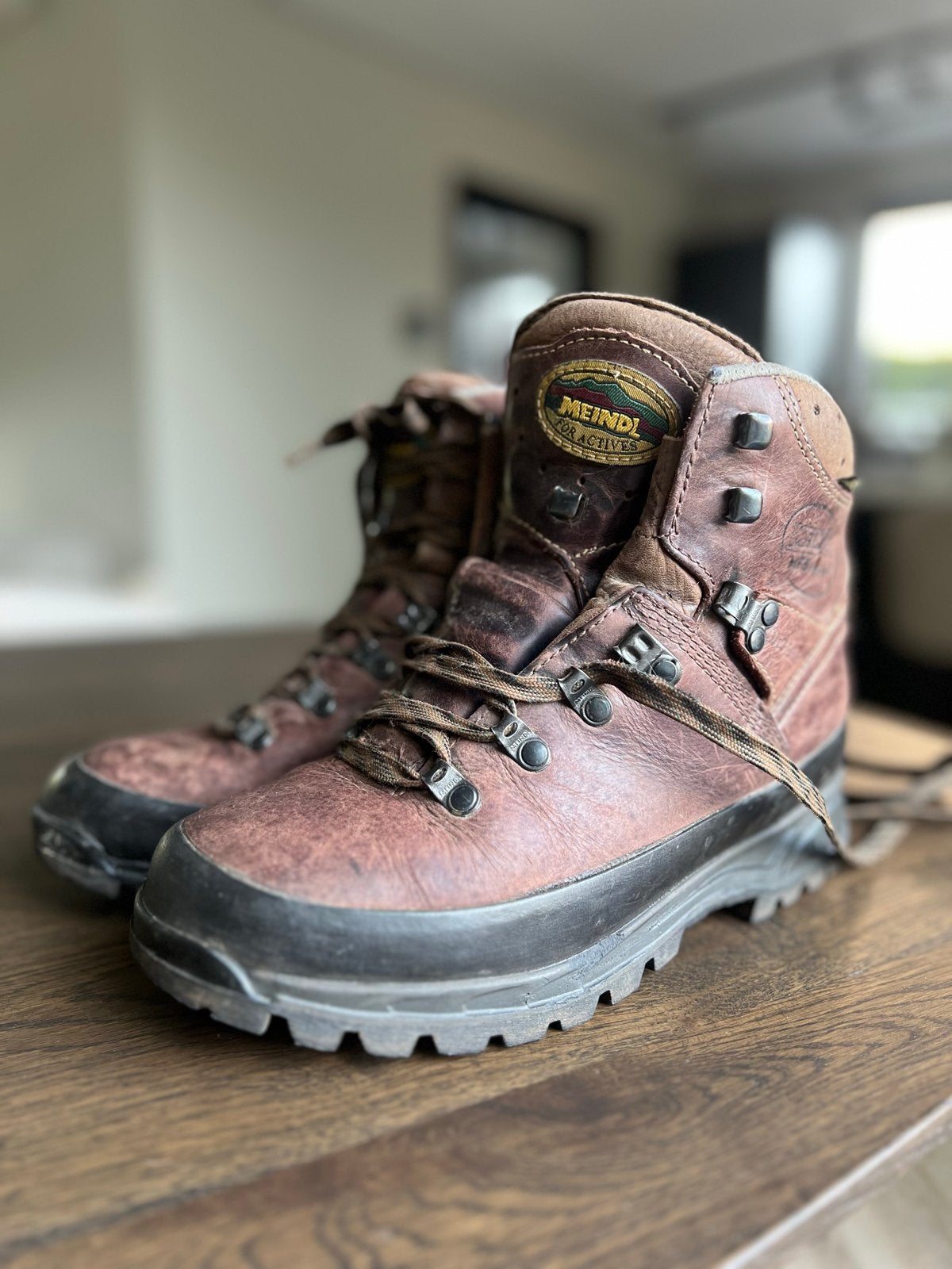 Meindl MFS Gore Tex wandelschoenen - Tussenzool te vervangen, Ophalen of Verzenden, Gebruikt, Schoenen
