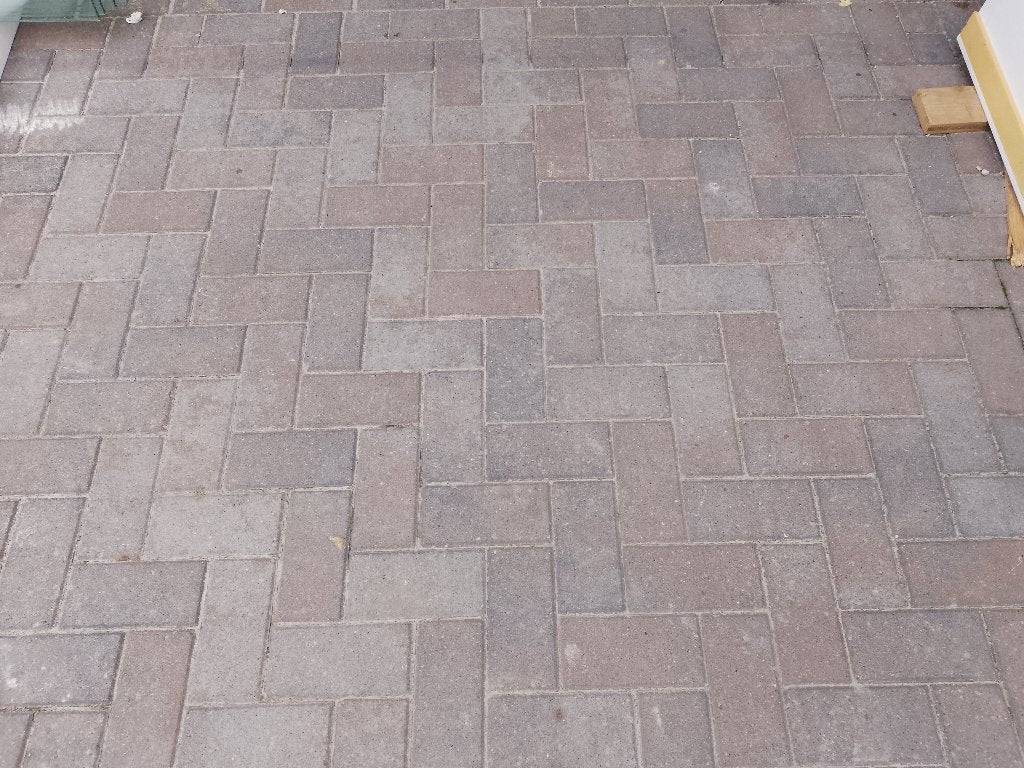 Klinkerstenen antraciet/grijs, Tuin en Terras, Tegels en Klinkers, Ophalen, Gebruikt, Klinkers, 10 m² of meer