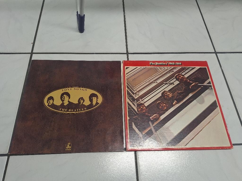 Vintage 2x dubbel vinyl lps albums The Beatles jaren 70, Cd's en Dvd's, Vinyl | Pop, Ophalen of Verzenden, Gebruikt, 12 inch