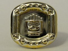 Lego Chrome Gold Minifigure, Utensil Sun Disk, Gebruikt, Overige thema's, Lego, Accessoire