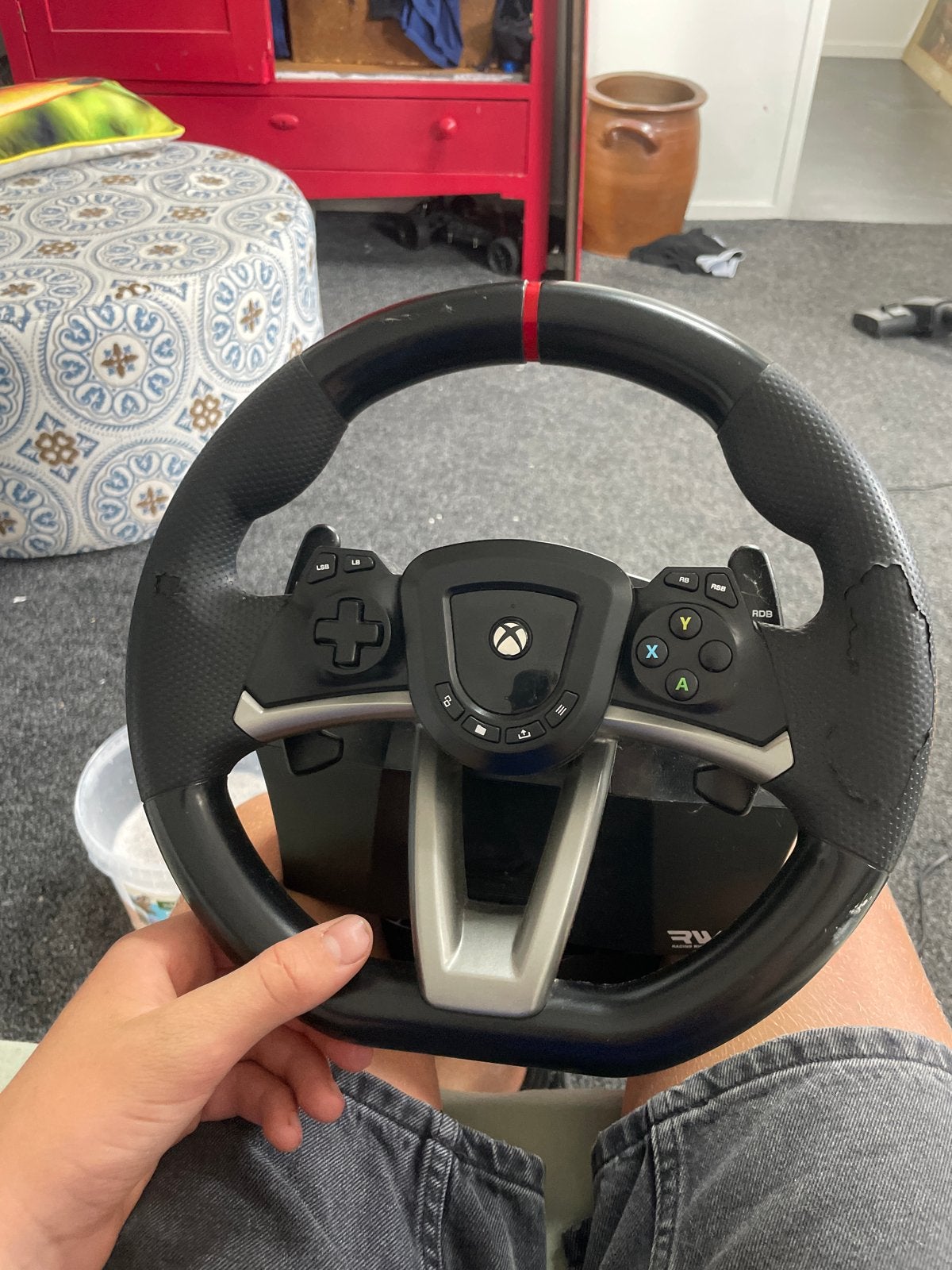 Hori Racing Wheel Apex voor Xbox - Gebruikt, Ophalen of Verzenden, Gebruikt, Stuurtje of Sportattribuut, Xbox One
