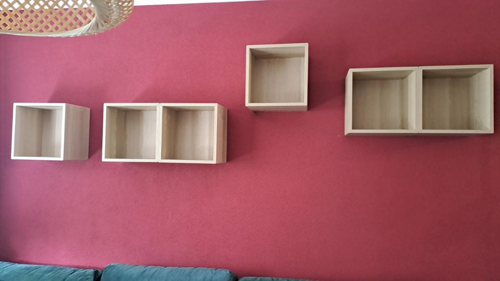 IKEA EKET wandkasten / kubussen, Ophalen, Zo goed als nieuw