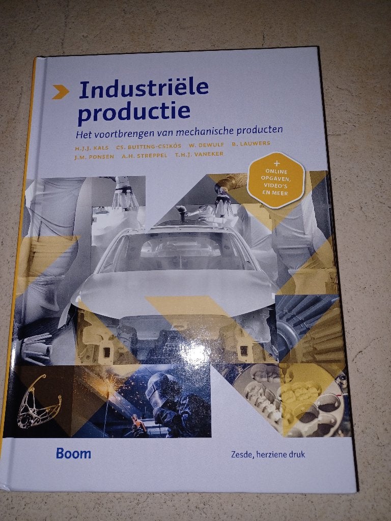 Industriele productie, Nieuw, Huub Kals, Beta, HBO