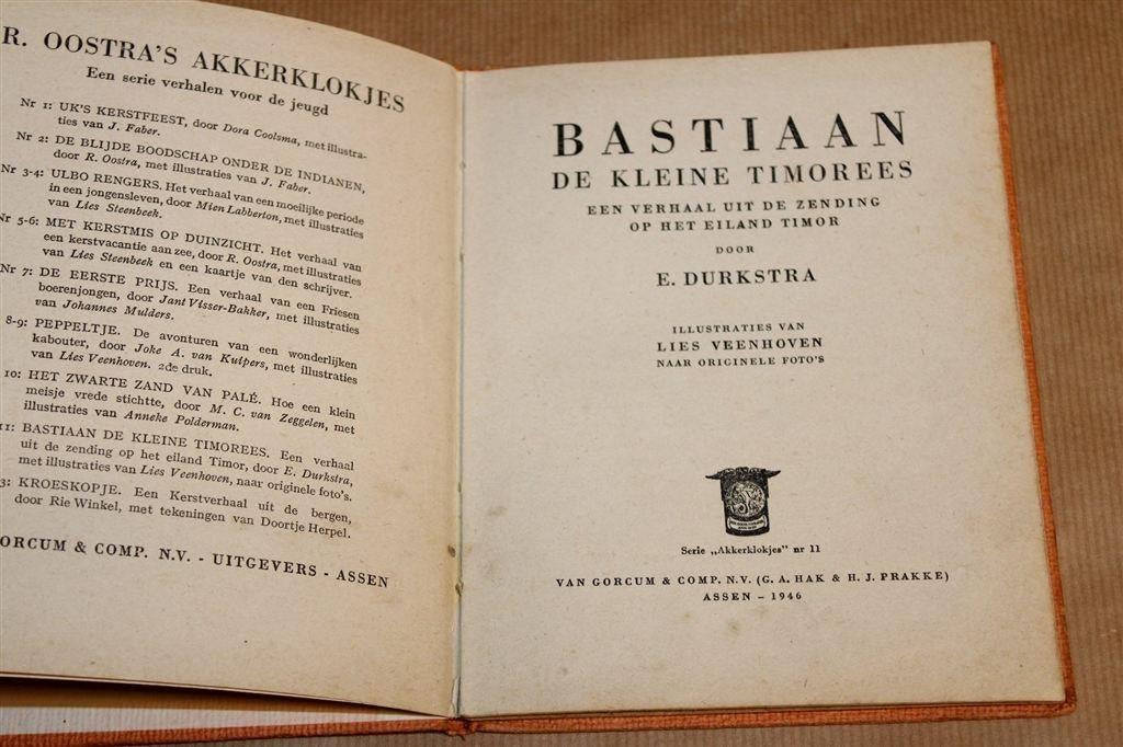 Bastiaan, de Kleine Timorees [Zending op Timor 1946], Ophalen of Verzenden, Gelezen