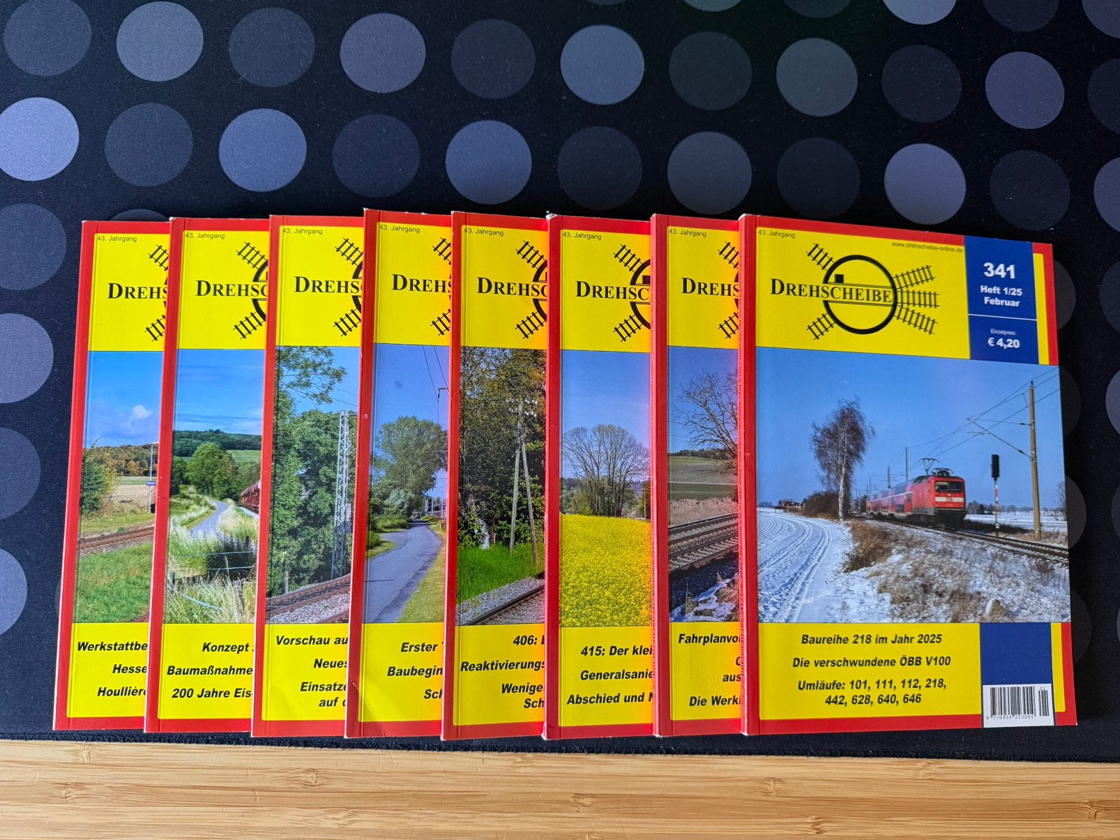 Drehscheibe tijdschriften 2025 (jaargang 43), Ophalen of Verzenden, Zo goed als nieuw