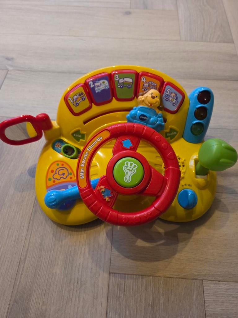 Auto stuur V-tech, Kinderen en Baby's, Speelgoed | Vtech, Ophalen of Verzenden, Zo goed als nieuw, 6 maanden tot 2 jaar