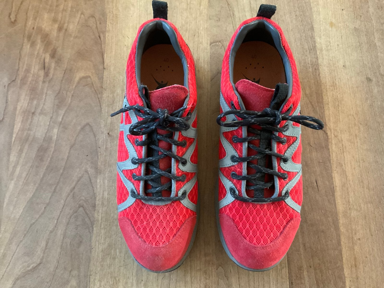 Wandelschoenen Xsensible Stretchwalker  maat 40, Kleding | Dames, Schoenen, Ophalen of Verzenden, Zo goed als nieuw, Rood, Sneakers of Gympen