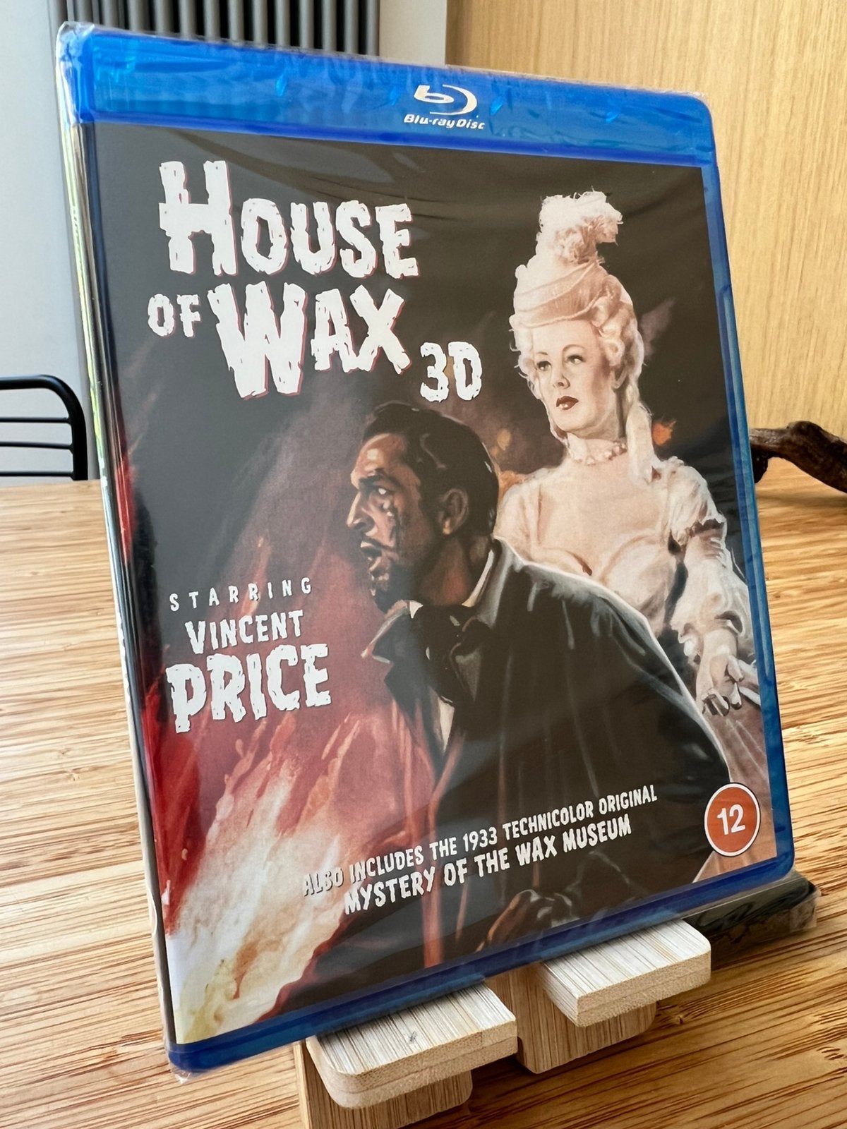 House of Wax 3D Blu-ray + Blu-ray | NIEUW | UK Import, Horror, Vanaf 16 jaar, Film, Italiaans