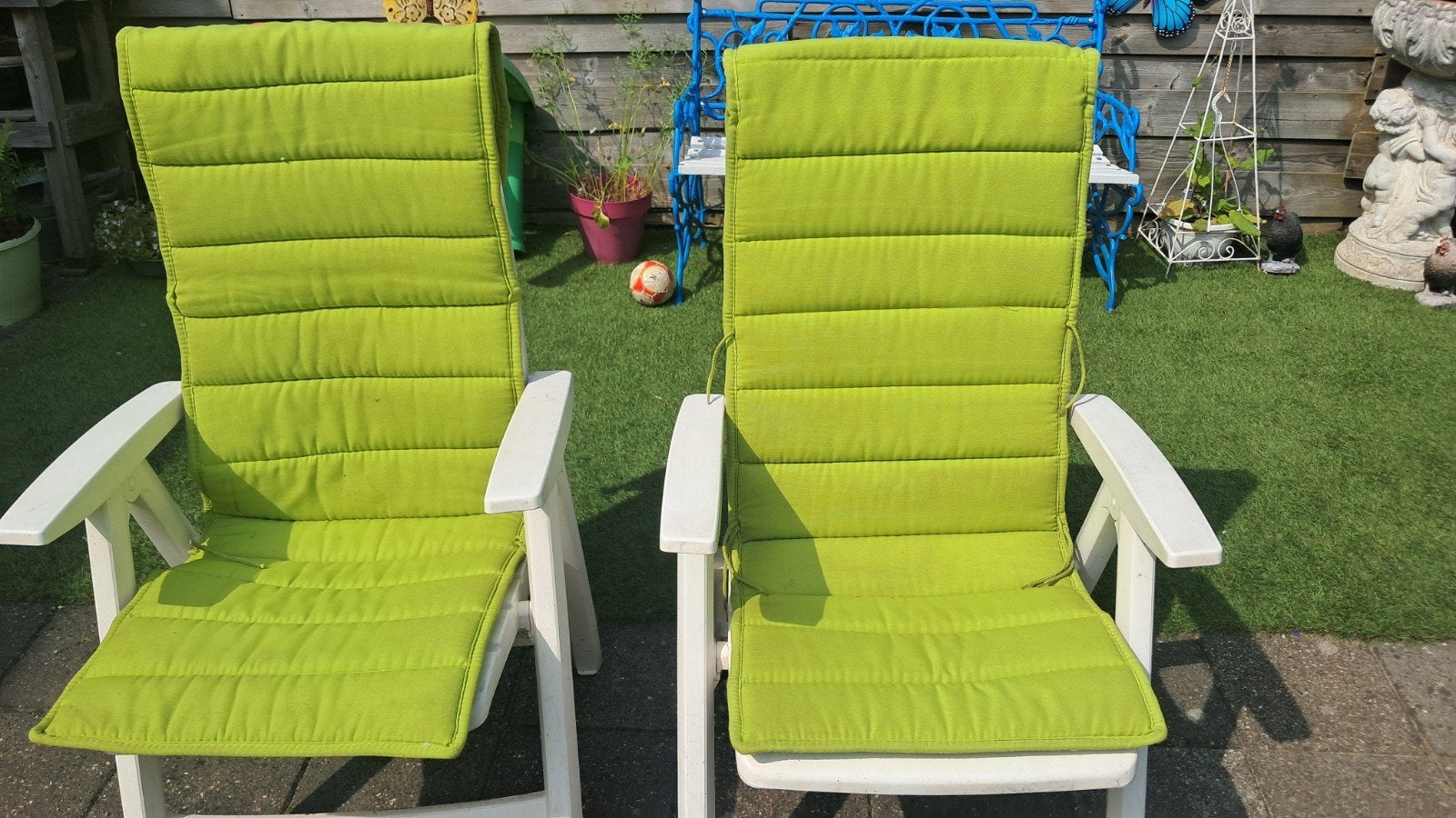 Tuinstoelen, Tuin en Terras, Tuinstoelen, Ophalen, Gebruikt, Kunststof, Inklapbaar