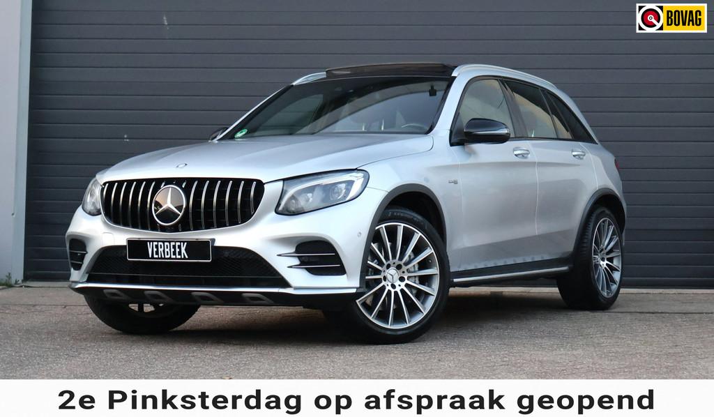 Mercedes-Benz GLC-klasse AMG 43 4MATIC Pano/Memory/Lucht/Car, Auto's, Mercedes-Benz, Automaat, 367 pk, 2996 cc, Leder