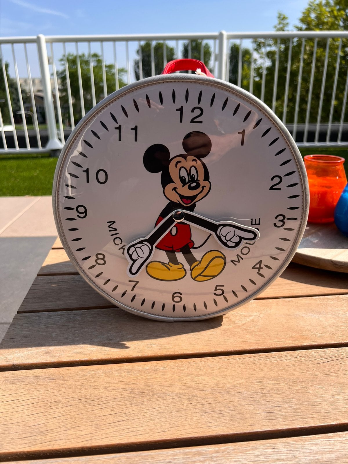 Loungefly Disney Mickey mouse klok, Verzenden, Mickey Mouse, Nieuw, Beeldje of Figuurtje