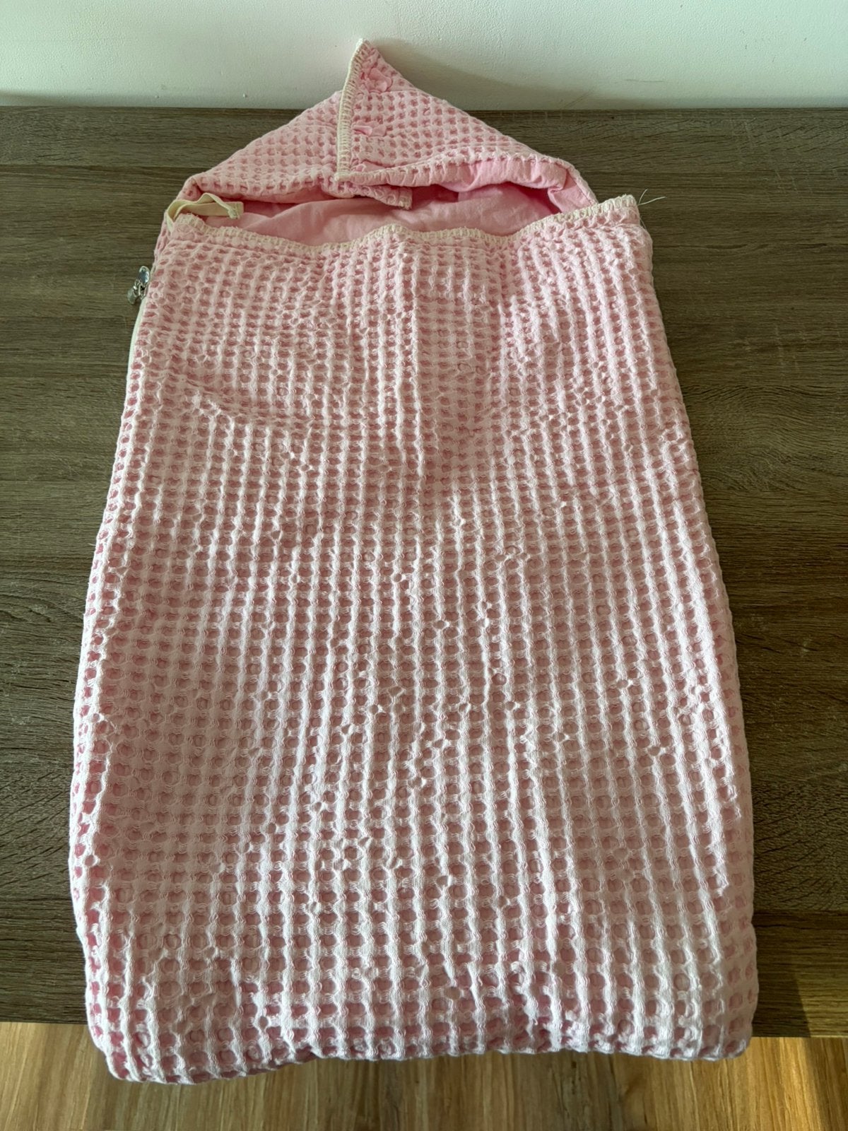Koeka voetenzak wafel roze, Koeka, Ophalen of Verzenden, Zo goed als nieuw, Voetenzak