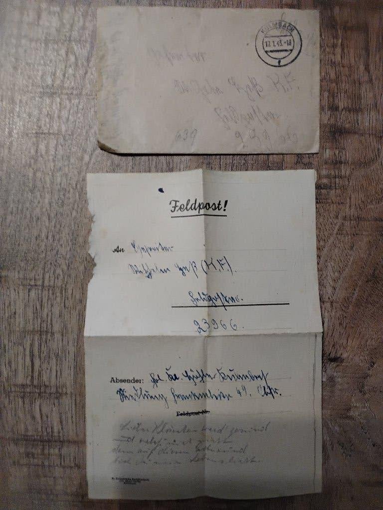 Derde Rijk voornamelijk feldpost met inhoud - KIJKEN !!!!, Ophalen of Verzenden, Envelop