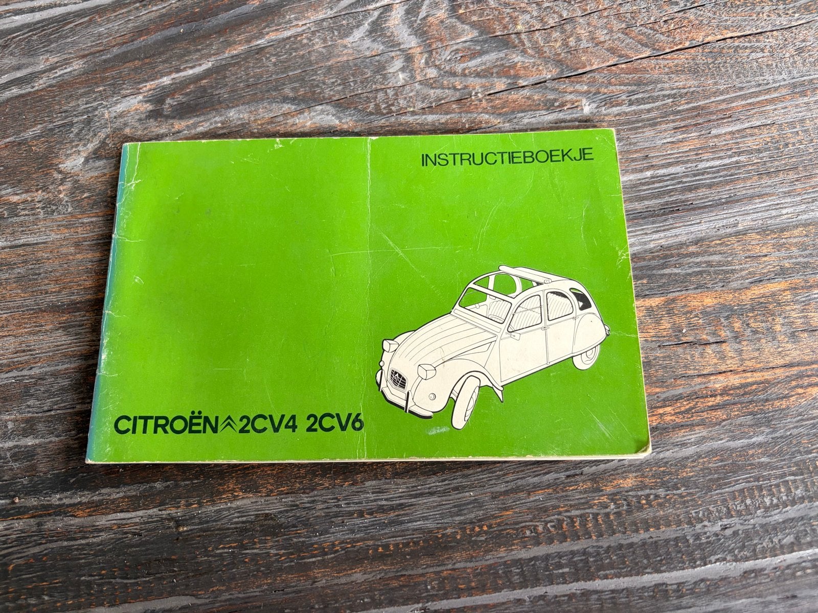 Citroën 2CV4 2CV6 Instructieboekje - Origineel, Ophalen of Verzenden