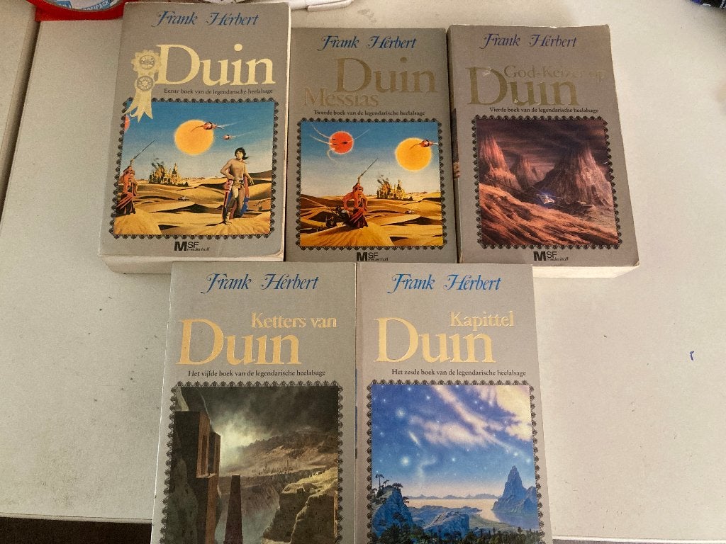 T.K. nog 1 boeken van Duin + de DVD' s zie actuele lijst, Boeken, Ophalen of Verzenden, Zo goed als nieuw, Frank Herbert