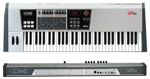 CME UF60 midi master keyboard met Waldorf Nano synth module, Midi-aansluiting, Ophalen, Overige merken, 61 toetsen
