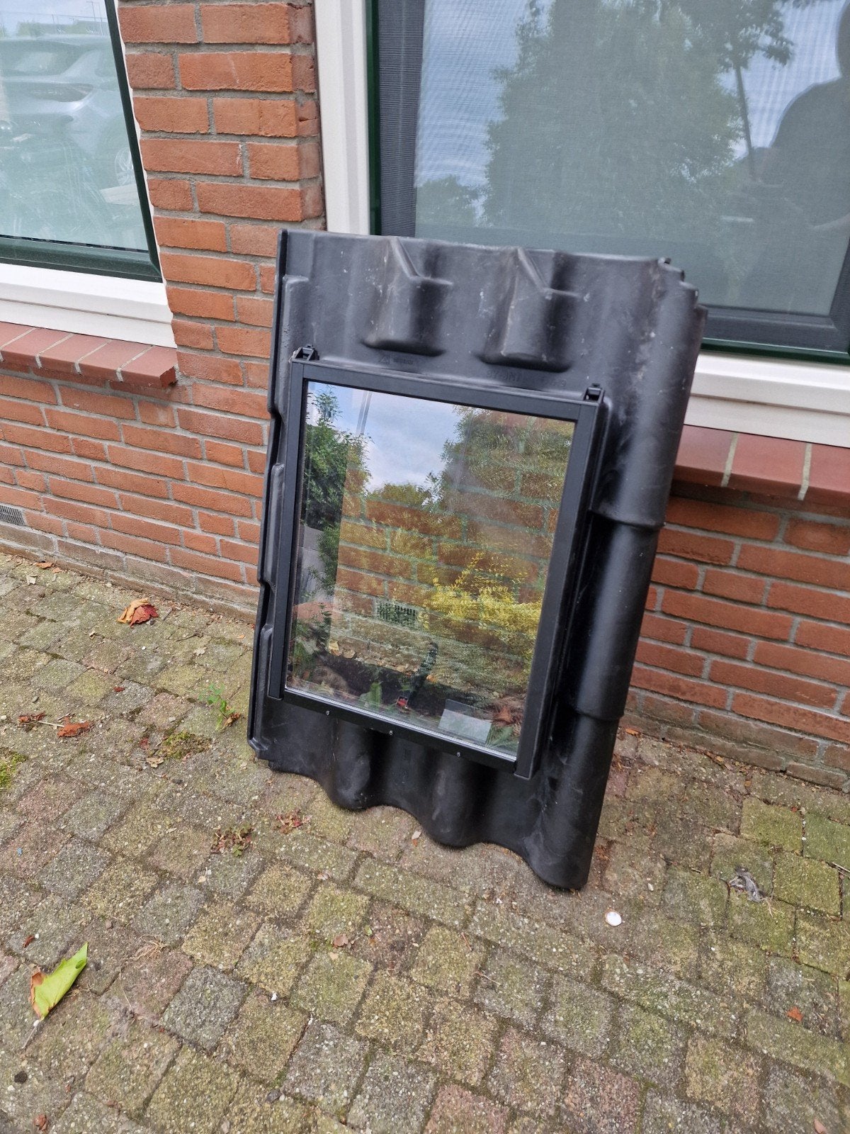 Ubbink Purilan dakraam inbouwmaat 49cm x 58cm, Ophalen, Kunststof, Zwart, Overige typen