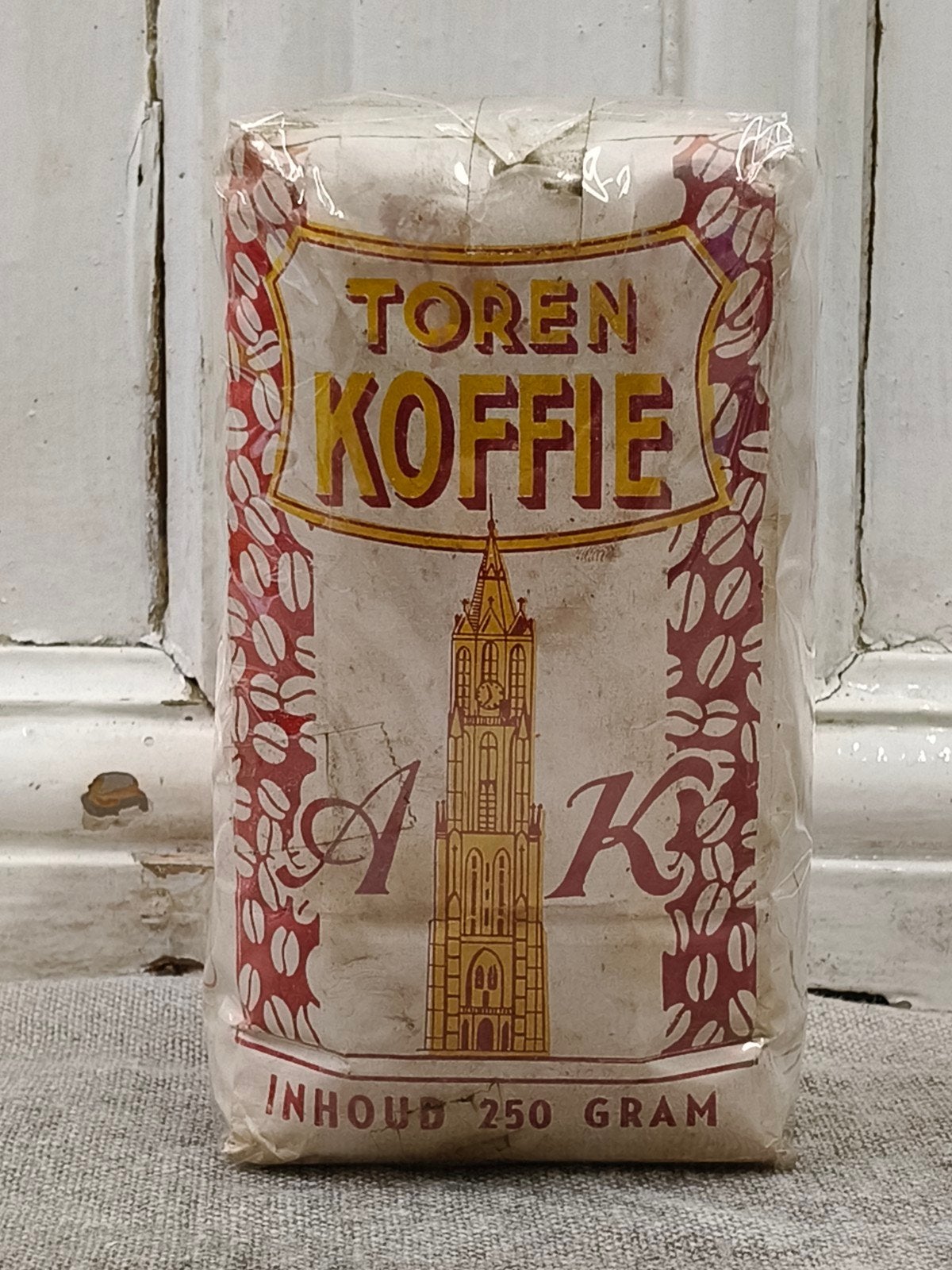 Oud pak AK toren koffie, Ophalen of Verzenden