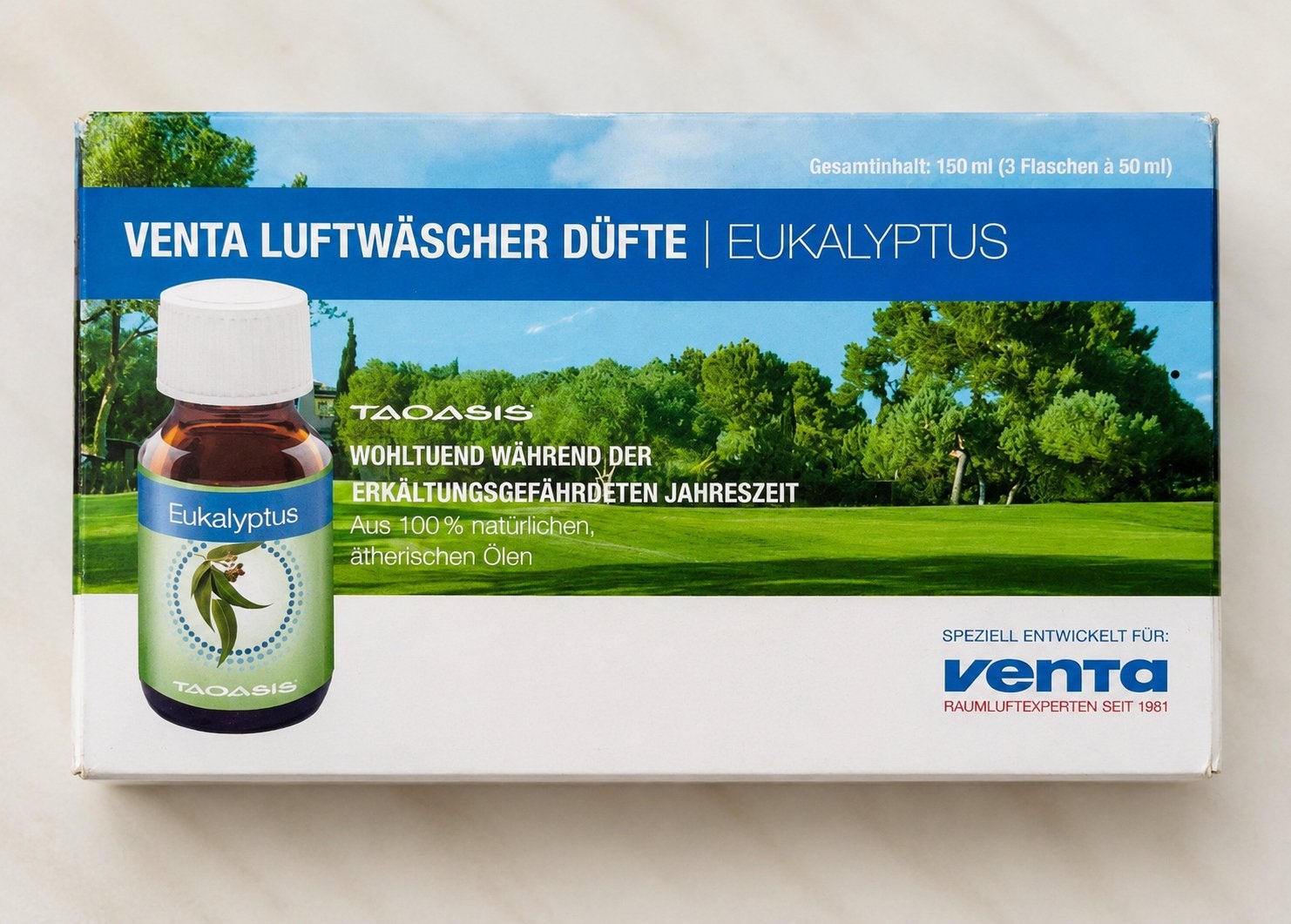 Venta Luchtbevochtiger Geur Eucalyptus 3x50ml, Ophalen, Nieuw