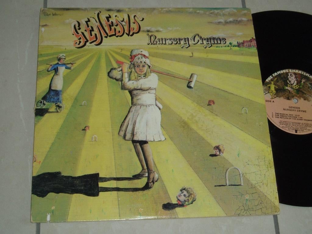 LP Genesis - Nursery cryme , CAS 1052 USA, Cd's en Dvd's, Vinyl | Rock, Verzenden, Gebruikt, 12 inch, Poprock