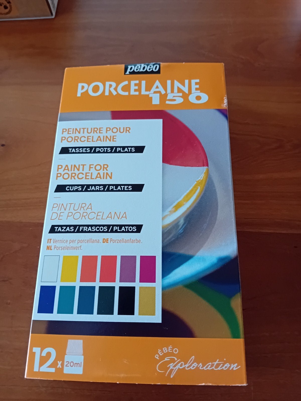 Pebeo porseleinverf 12x20ml met gratis 31 delig sjablonenset, Ophalen of Verzenden, Nieuw, Overige typen