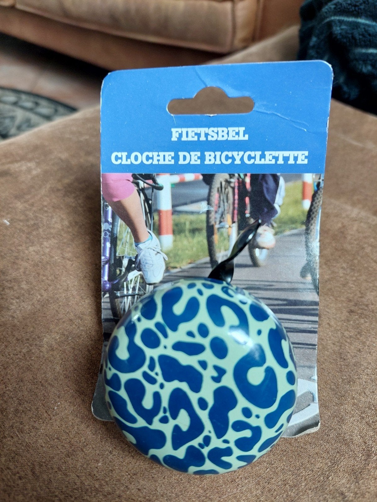 Nieuwe fietsbel met trendy luipaardprint, Ophalen of Verzenden, Nieuw