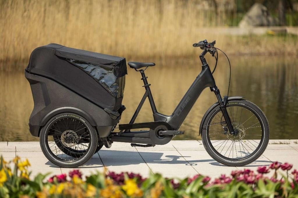 Cube Trike Cargo 750wh Elektrische bakfiets, Fietsen en Brommers, Fietsen | Bakfietsen, Goederen, Elektrisch, Zo goed als nieuw